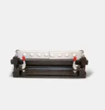 Plegadora manual para preformar los tejidos de fibra de acero galvanizado, Piegatrice Geosteel de Kerakoll